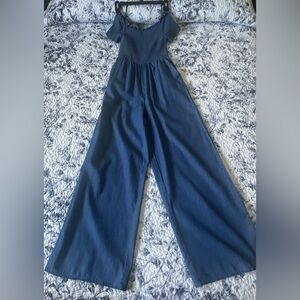 Women’s blue jumpsuit